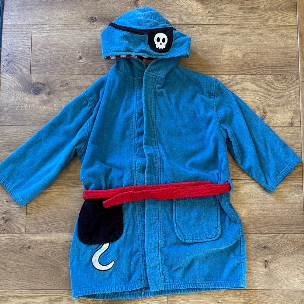 Saint Eve Kids Pirate Costume Robe - Blue and Red